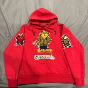 Top Gun “Tomcat” Hoodie Red XL